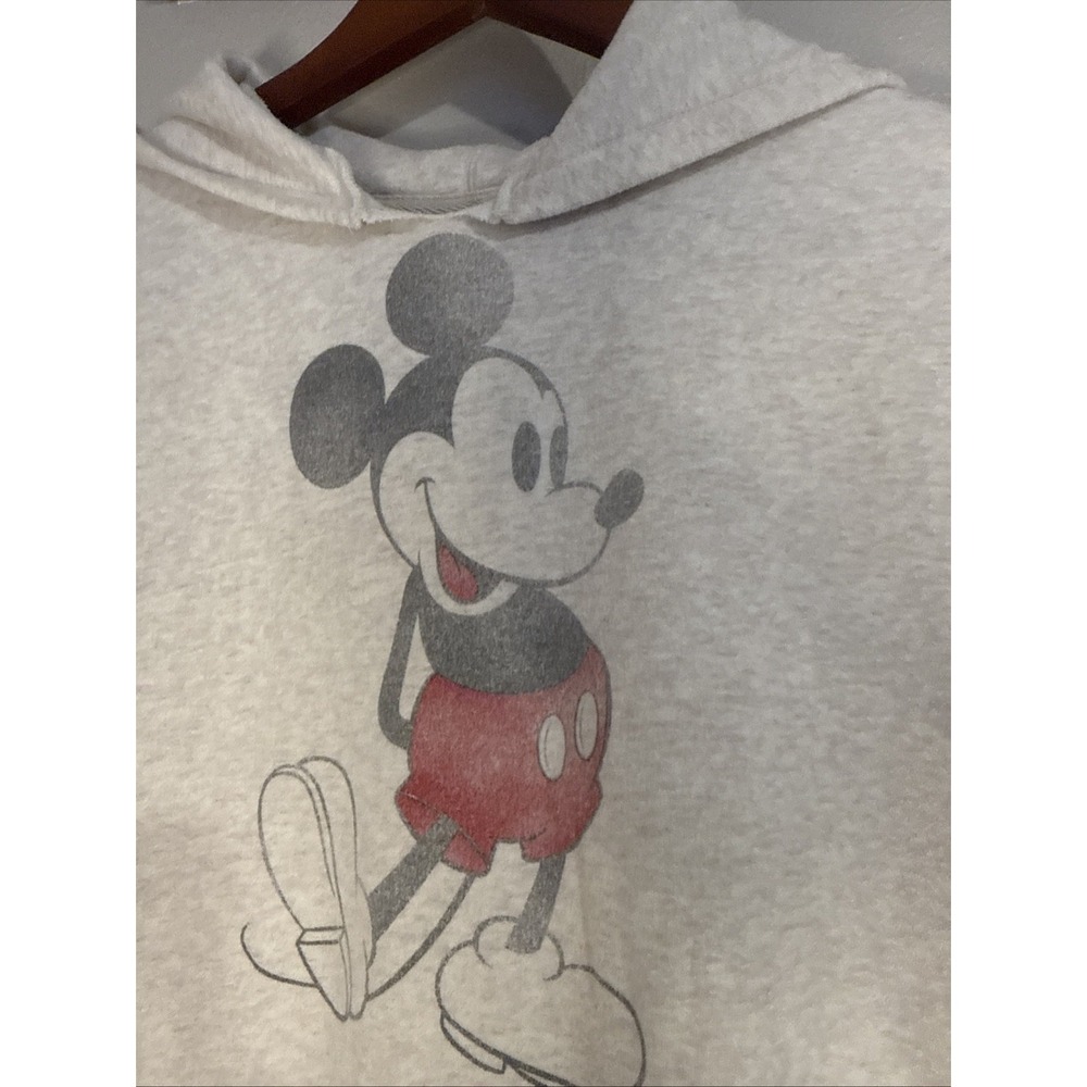 Gap Teen Disney Sweatshirt Hoodie Mickey Mouse Oversized W/Pockets Size 14/16 - Picture 2 of 6